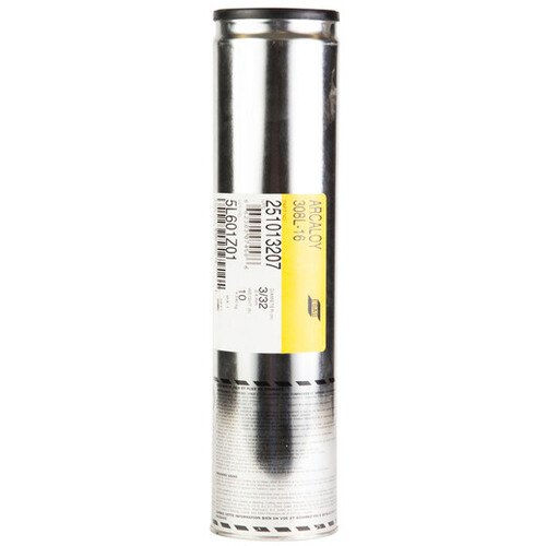 ‎ESAB Arcaloy 308L-16 3/32″ × 12″ × 10#HS Electrodes
