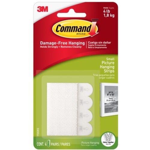 Command Small Picture Hanging Strips 17202ES