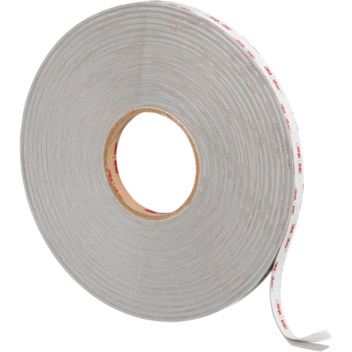 3M Vinyl Foam Tape 4516 Black 1/2″ × 36 yd 62 mil