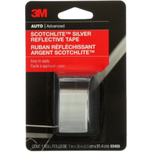3M Scotchlite Reflective Tape 03455 1″ × 36″